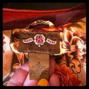 Velvet Blazer with Beautiful Floral Pattern Lining